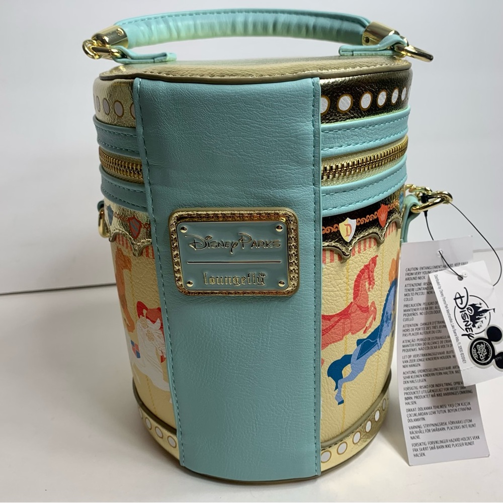 NWT. Disney King Arthur Carousel Loungefly Handbag. - Picture 6 of 15